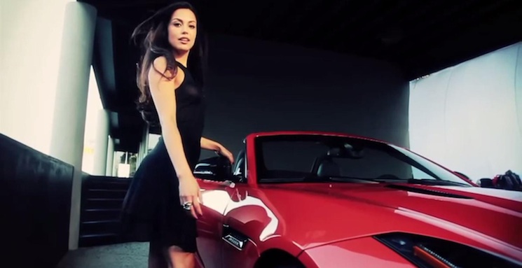 Playboy Playmate Of The Year gets a Jaguar F-Type