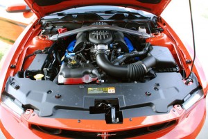 1st Production 2012 Mustang Boss 302 engine
