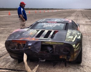 Hennessey Ford GT breaks Texas Mile record 3